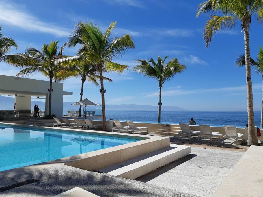 Harbor 3008 Amazing Beach Front Condo By Moikkarentals Puerto Vallarta Eksteriør billede