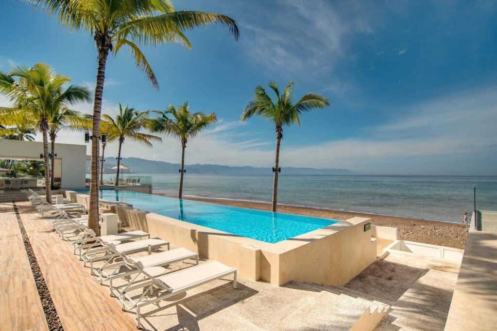 Harbor 3008 Amazing Beach Front Condo By Moikkarentals Puerto Vallarta Eksteriør billede