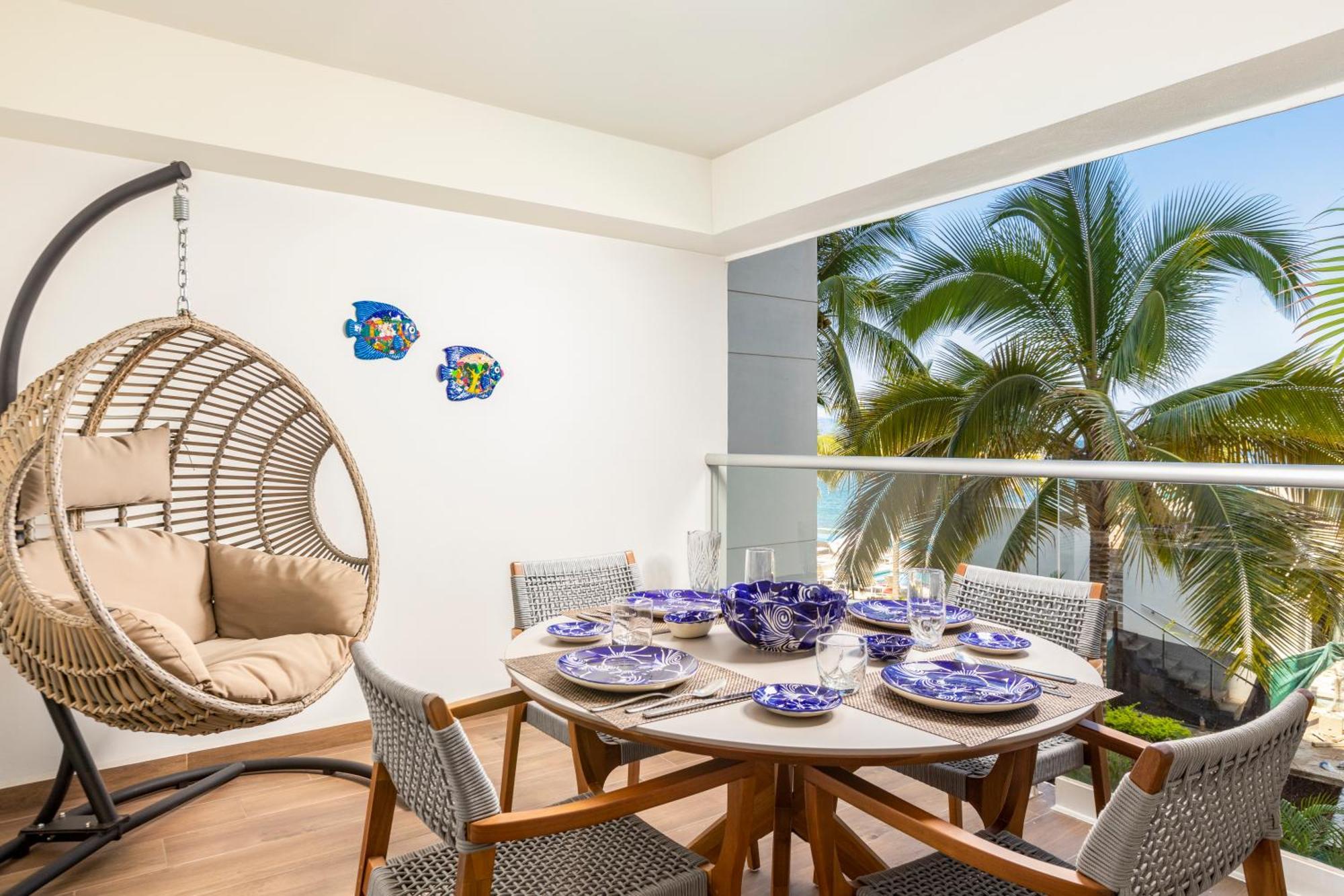 Harbor 3008 Amazing Beach Front Condo By Moikkarentals Puerto Vallarta Eksteriør billede